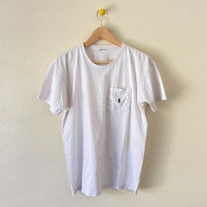 Polo by Ralph Lauren White T-shirt Large